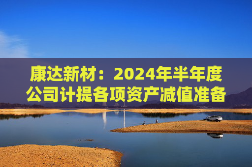 康达新材：2024年半年度公司计提各项资产减值准备合计约2354万元