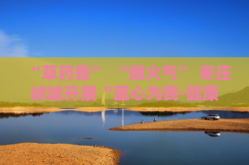 “草药香” “烟火气” 枣庄峄城开展“医心为民·健康峄城”大型义诊暨健康夜市活动