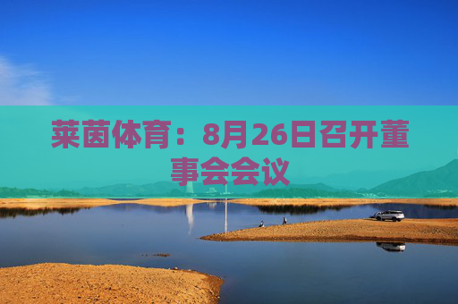 莱茵体育：8月26日召开董事会会议