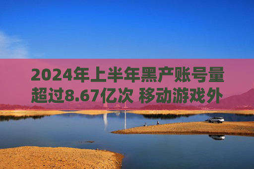 2024年上半年黑产账号量超过8.67亿次 移动游戏外挂同比增长14%