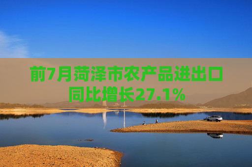 前7月菏泽市农产品进出口同比增长27.1%