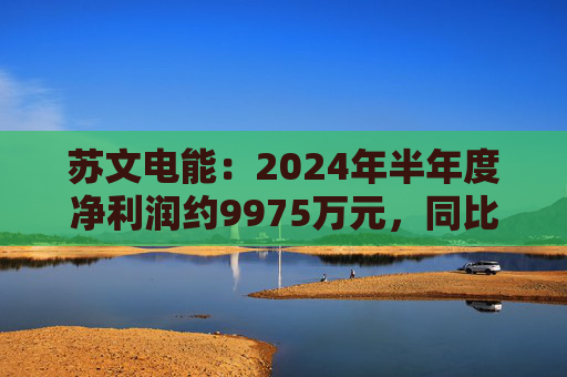 苏文电能：2024年半年度净利润约9975万元，同比下降27.86%