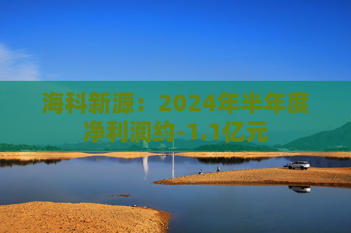 海科新源：2024年半年度净利润约-1.1亿元