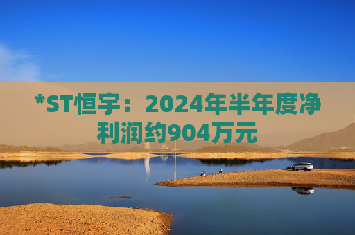 *ST恒宇：2024年半年度净利润约904万元