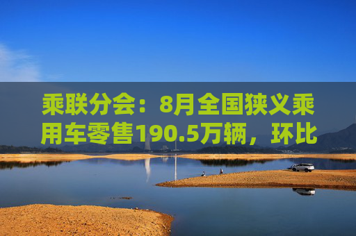 乘联分会：8月全国狭义乘用车零售190.5万辆，环比增长10.8%