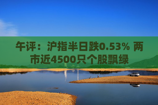 午评：沪指半日跌0.53% 两市近4500只个股飘绿