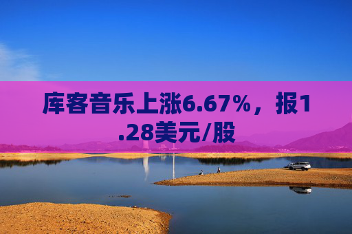 库客音乐上涨6.67%，报1.28美元/股