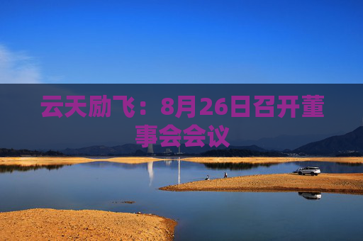 云天励飞：8月26日召开董事会会议