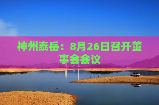 神州泰岳：8月26日召开董事会会议