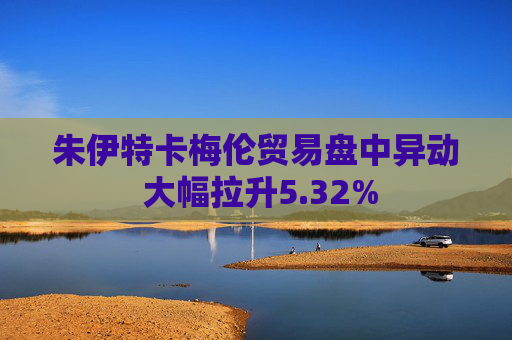 朱伊特卡梅伦贸易盘中异动 大幅拉升5.32%