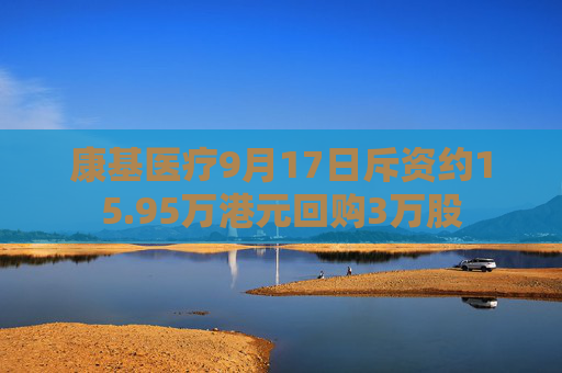 康基医疗9月17日斥资约15.95万港元回购3万股