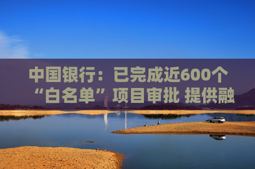 中国银行：已完成近600个“白名单”项目审批 提供融资金额超1300亿元