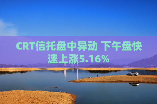 CRT信托盘中异动 下午盘快速上涨5.16%