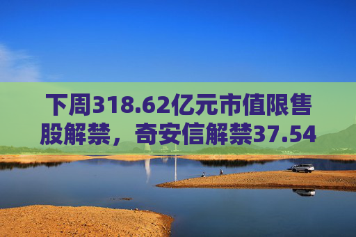 下周318.62亿元市值限售股解禁，奇安信解禁37.54亿元居首