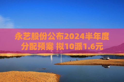 永艺股份公布2024半年度分配预案 拟10派1.6元