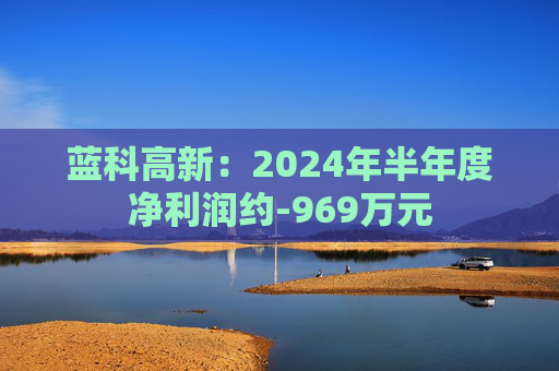 蓝科高新：2024年半年度净利润约-969万元