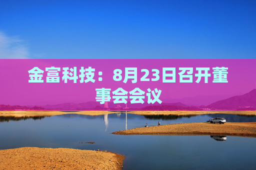 金富科技：8月23日召开董事会会议