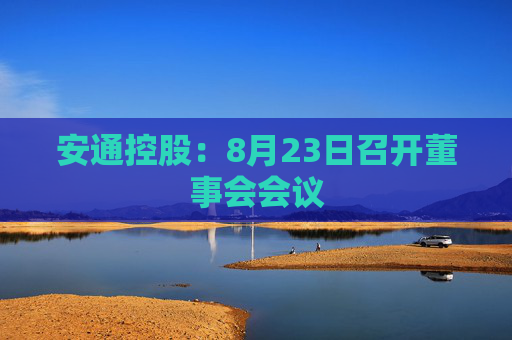 安通控股：8月23日召开董事会会议