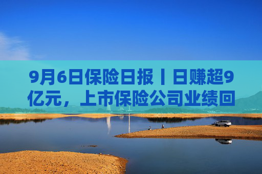 9月6日保险日报丨日赚超9亿元，上市保险公司业绩回暖！“报行合一”险企新业务价值率显著增长