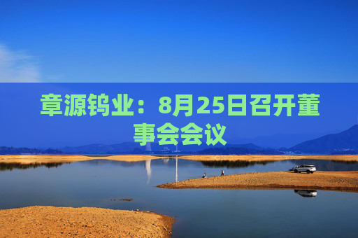 章源钨业：8月25日召开董事会会议