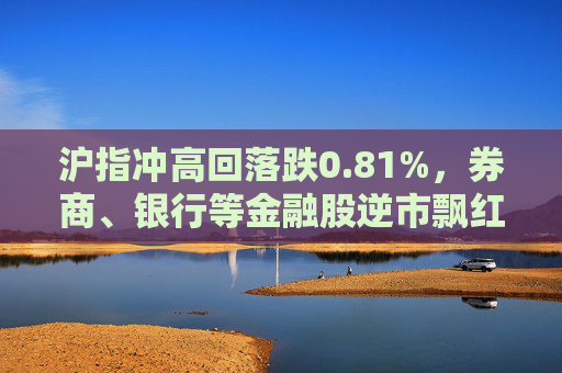 沪指冲高回落跌0.81%，券商、银行等金融股逆市飘红