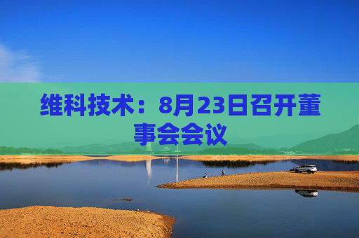 维科技术：8月23日召开董事会会议