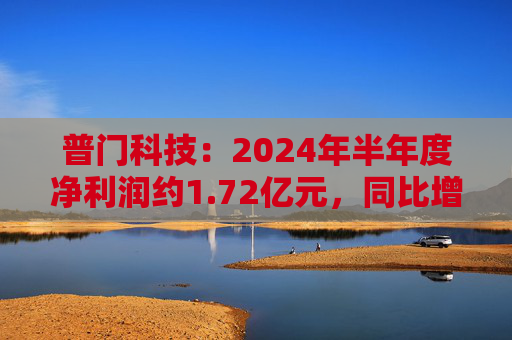 普门科技：2024年半年度净利润约1.72亿元，同比增加27.78%