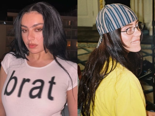 Charli XCX和Billie Eilish把Brat视频里的内衣都捐给了无家可归的女人